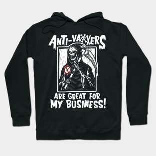 Pro Vaccine Tshirt | Grim Reaper Hoodie